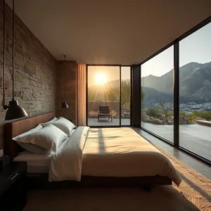 Bedroom-_contemporary-_Stone-_Evening_Sun-_Villa-_black-_right_next_to_mountain-_-__5808_genIm