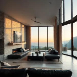 Living_room-_contemporary-_Stone-_Evening_Sun-_Villa-_black-_right_next_to_mountain-_-__4208_genIm