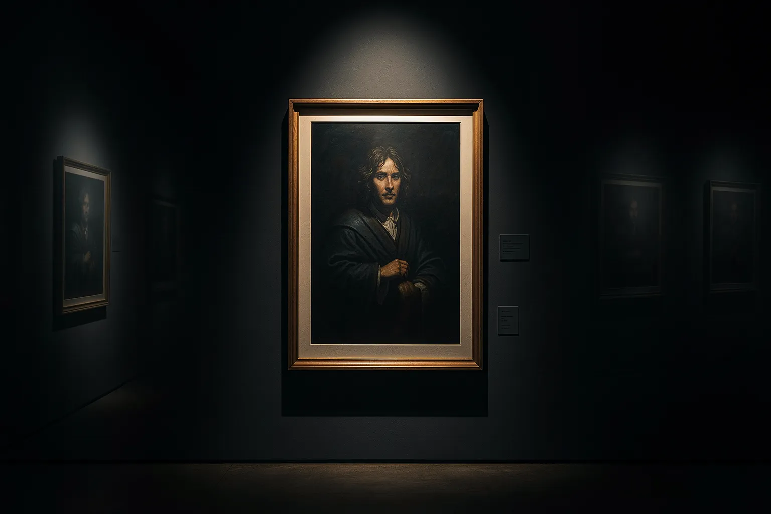 A single glowing original artwork surrounded by fading duplicate copies